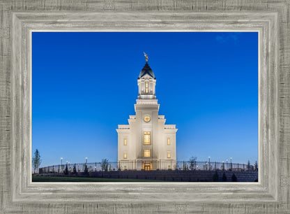 Cedar City Temple Blue Hour