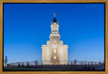 Cedar City Temple Blue Hour
