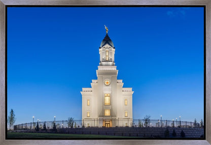 Cedar City Temple Blue Hour