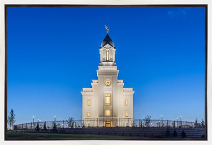 Cedar City Temple Blue Hour