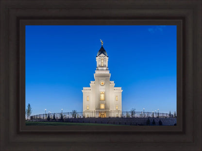 Cedar City Temple Blue Hour