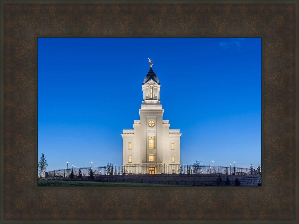 Cedar City Temple Blue Hour