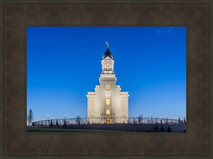 Cedar City Temple Blue Hour