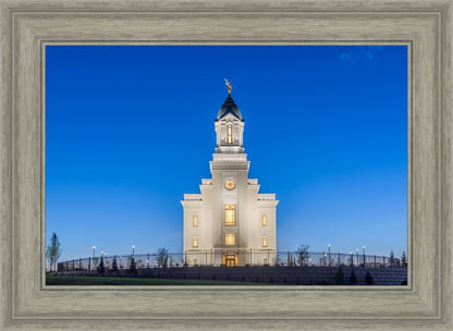 Cedar City Temple Blue Hour