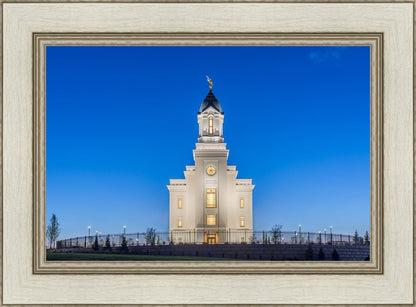 Cedar City Temple Blue Hour