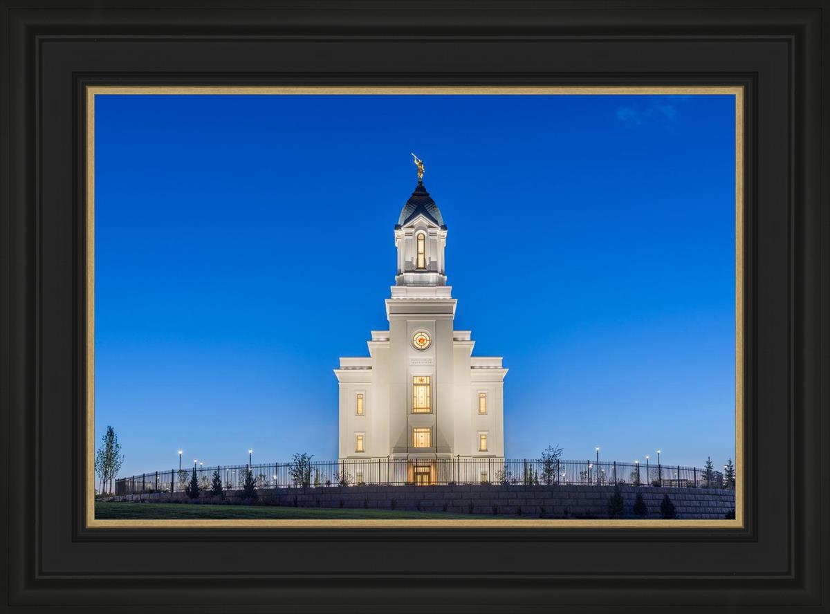 Cedar City Temple Blue Hour