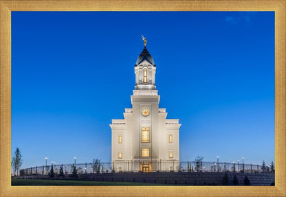 Cedar City Temple Blue Hour