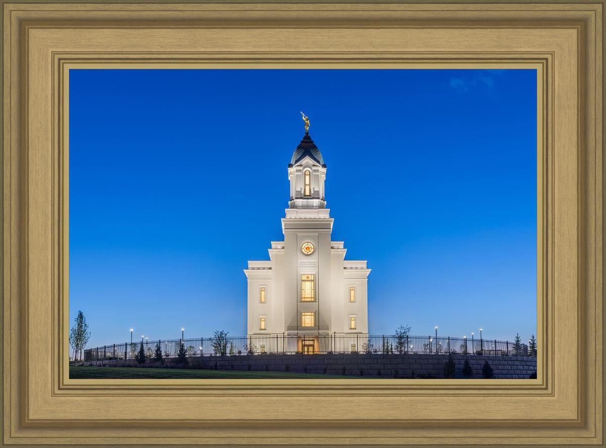 Cedar City Temple Blue Hour