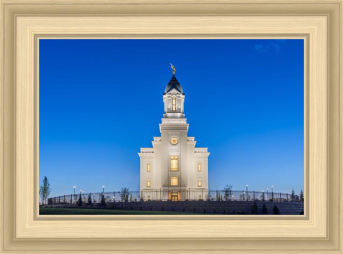 Cedar City Temple Blue Hour