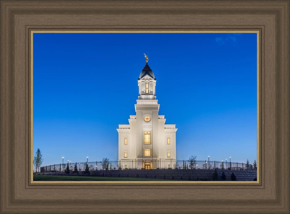 Cedar City Temple Blue Hour