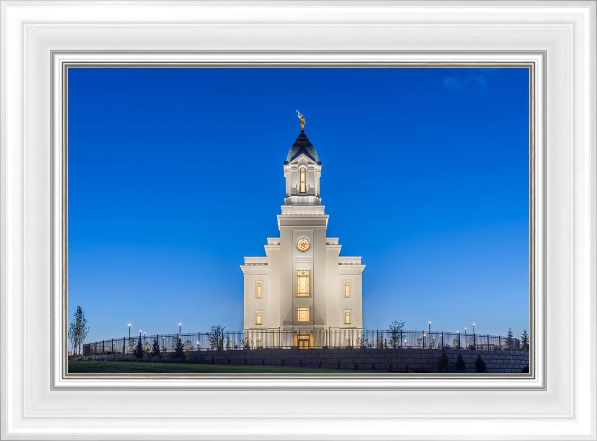 Cedar City Temple Blue Hour