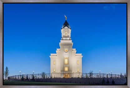 Cedar City Temple Blue Hour