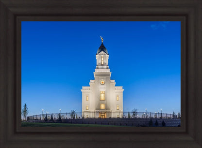 Cedar City Temple Blue Hour