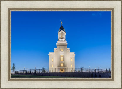 Cedar City Temple Blue Hour