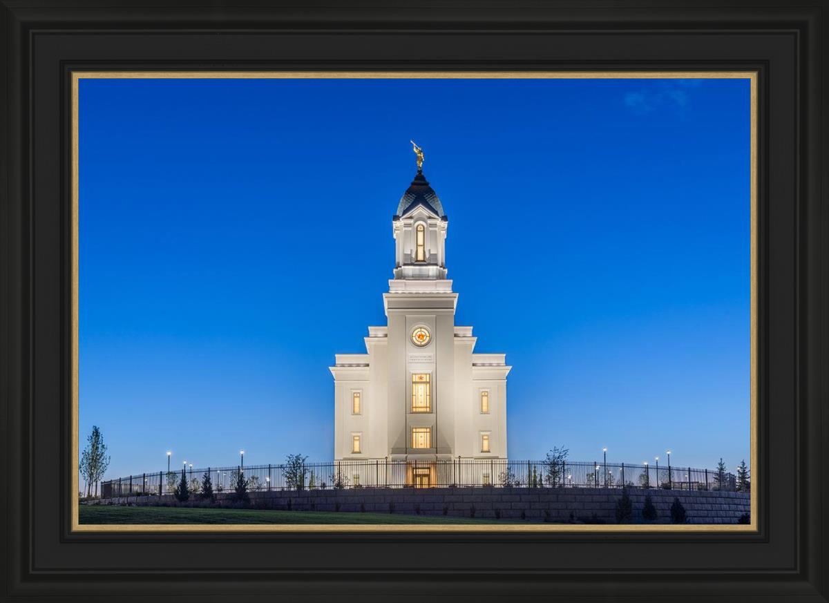 Cedar City Temple Blue Hour