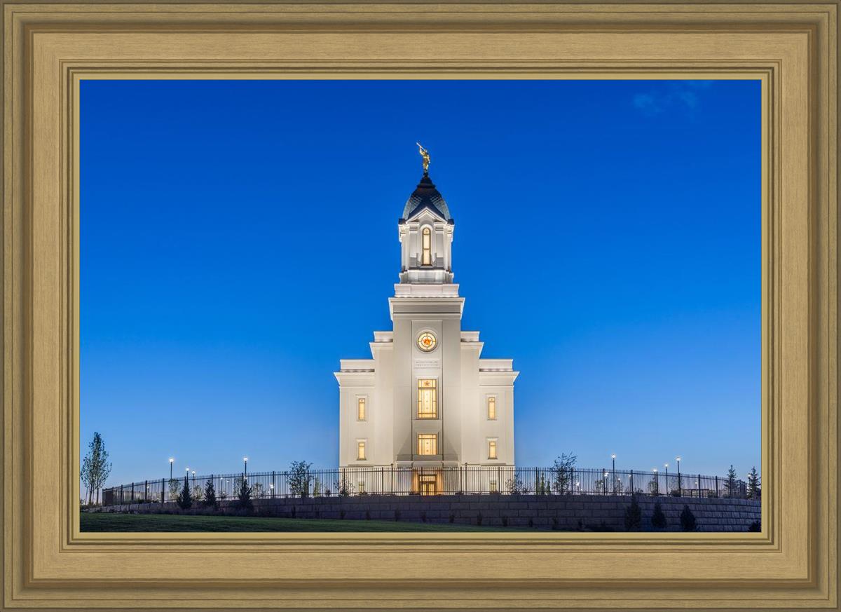 Cedar City Temple Blue Hour