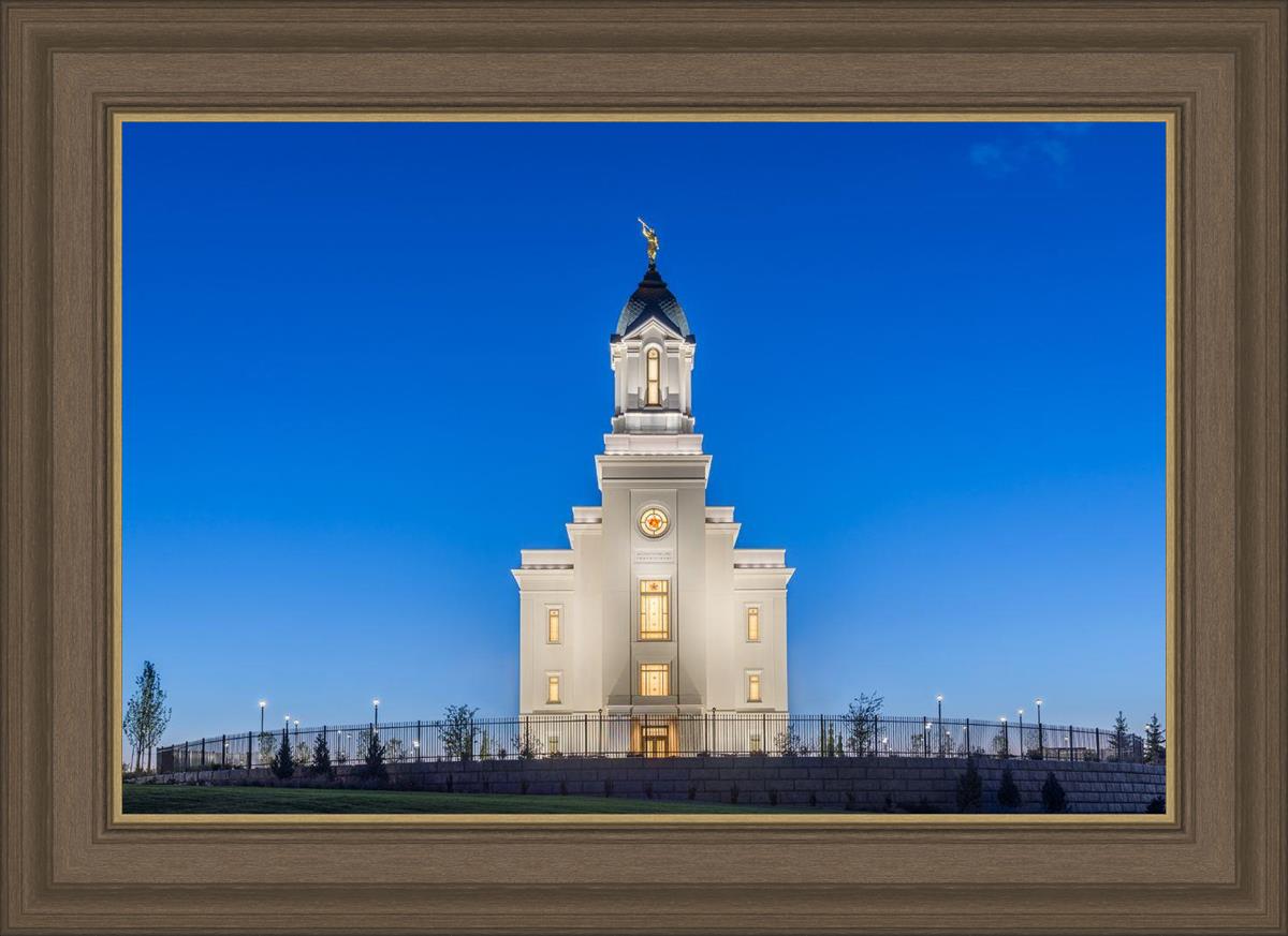Cedar City Temple Blue Hour