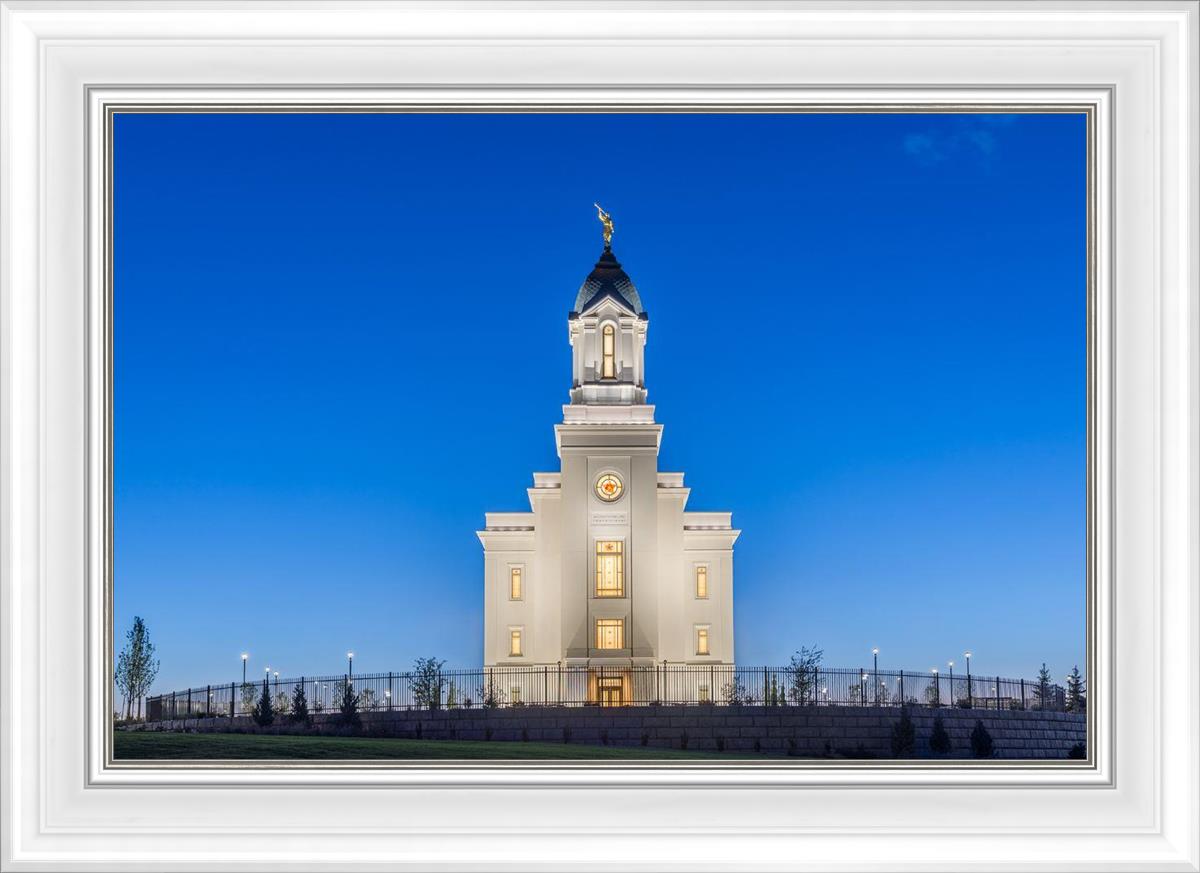Cedar City Temple Blue Hour
