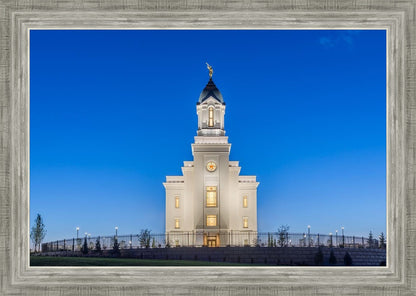 Cedar City Temple Blue Hour