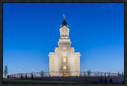 Cedar City Temple Blue Hour