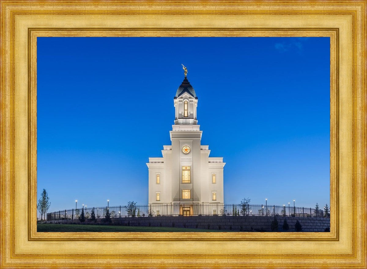 Cedar City Temple Blue Hour