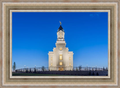 Cedar City Temple Blue Hour