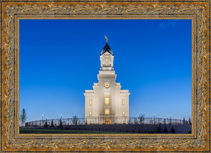 Cedar City Temple Blue Hour