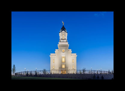 Cedar City Temple Blue Hour