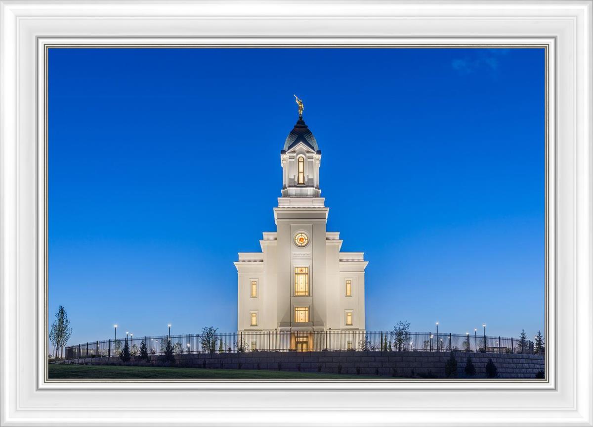 Cedar City Temple Blue Hour