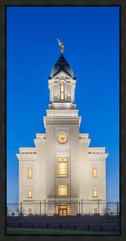 Cedar City Temple Blue Hour