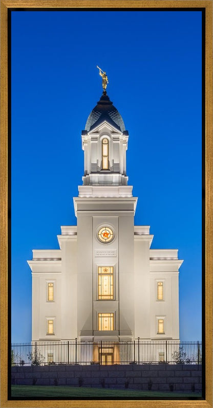 Cedar City Temple Blue Hour