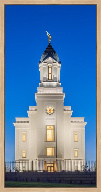 Cedar City Temple Blue Hour