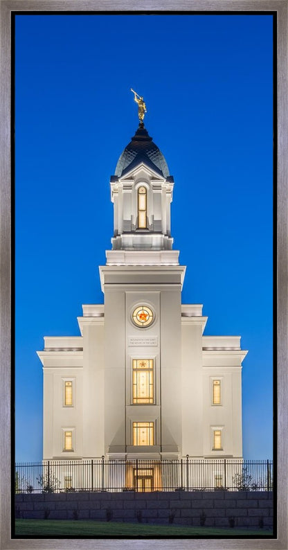 Cedar City Temple Blue Hour