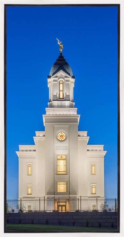 Cedar City Temple Blue Hour