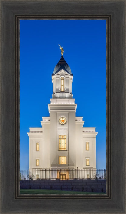 Cedar City Temple Blue Hour