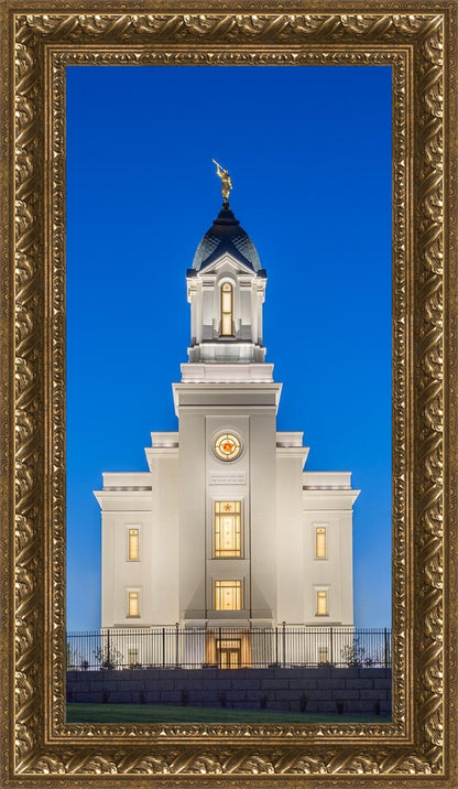 Cedar City Temple Blue Hour