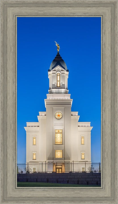 Cedar City Temple Blue Hour