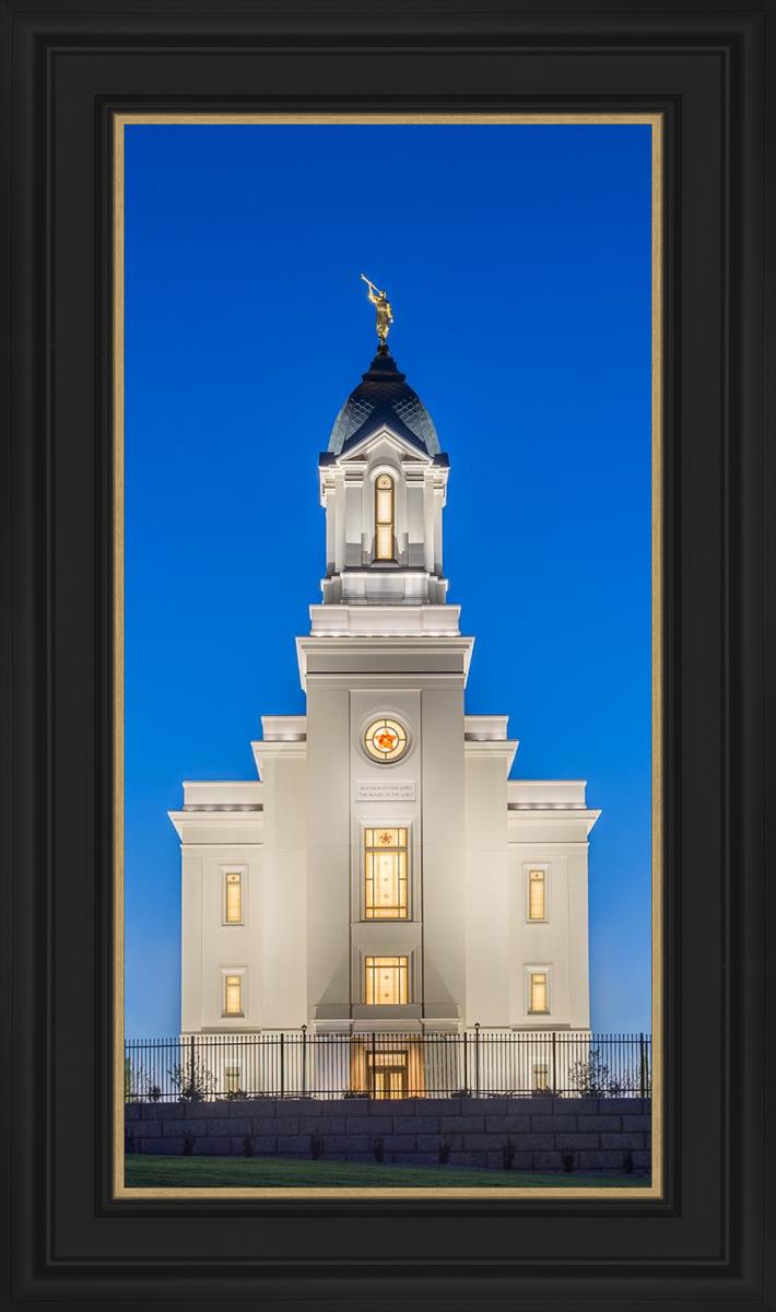 Cedar City Temple Blue Hour