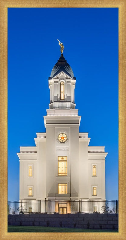 Cedar City Temple Blue Hour