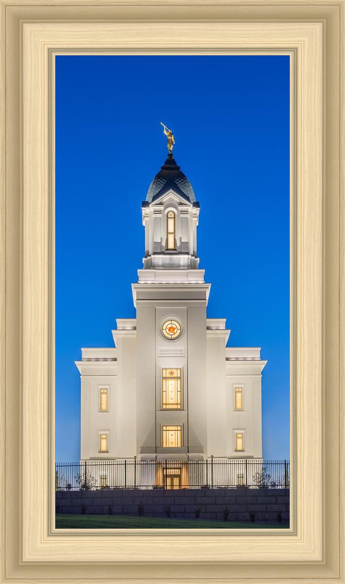 Cedar City Temple Blue Hour