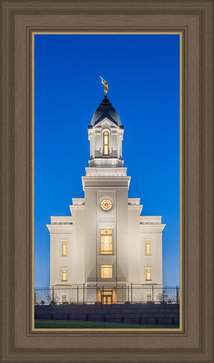 Cedar City Temple Blue Hour