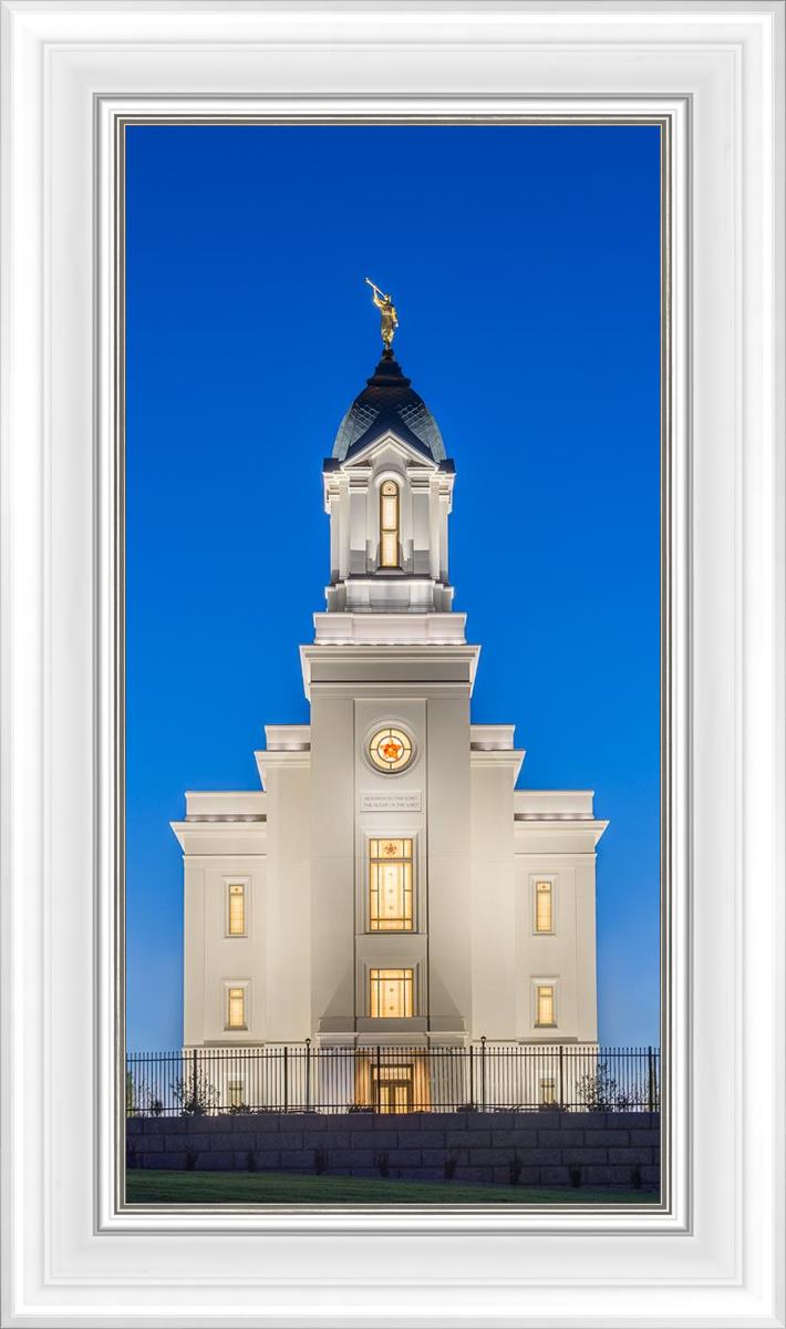 Cedar City Temple Blue Hour