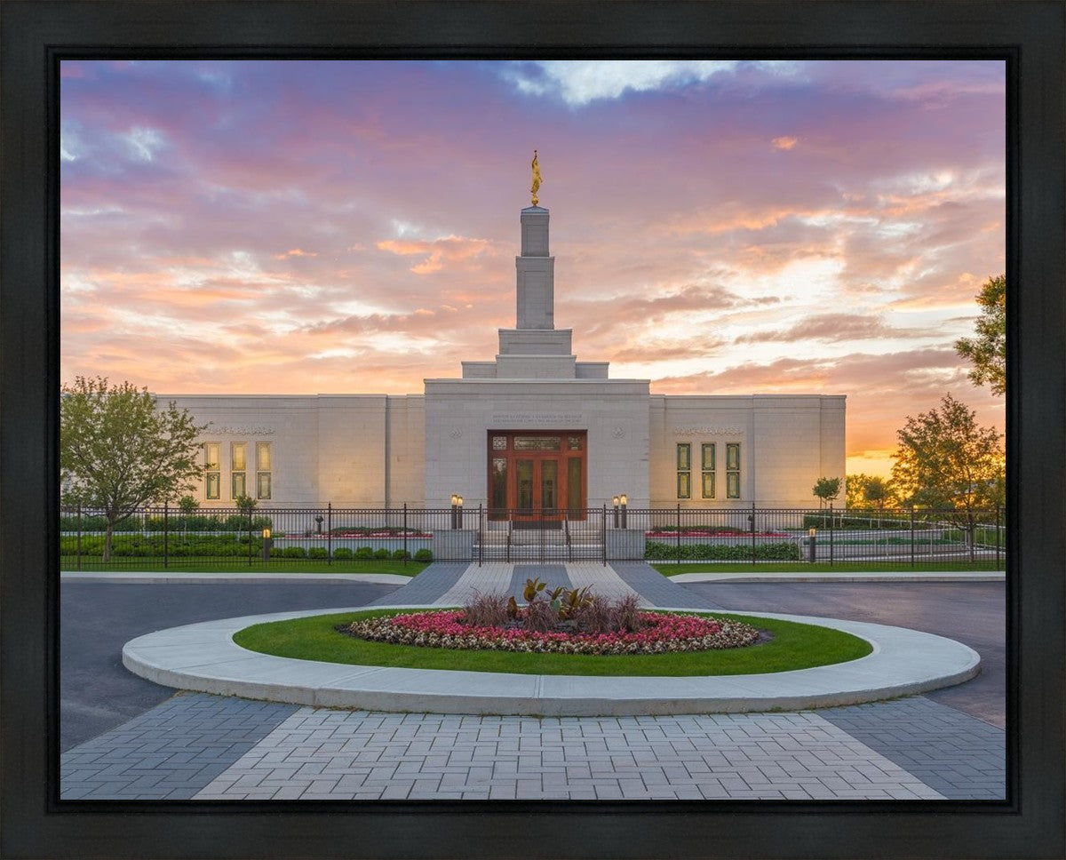 Montreal Quebec Heavenly Pathways Gallery Wrap
