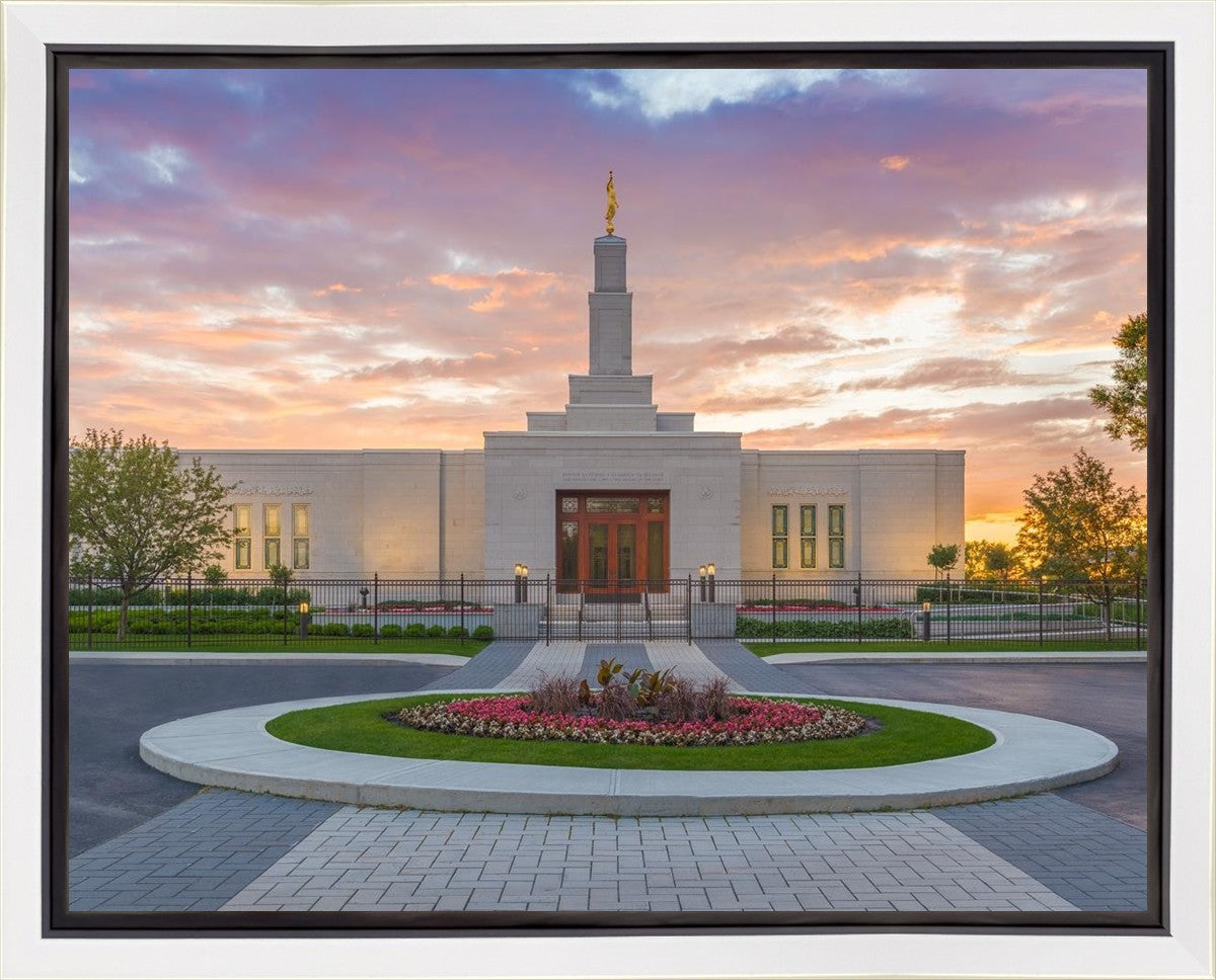 Montreal Quebec Heavenly Pathways Gallery Wrap