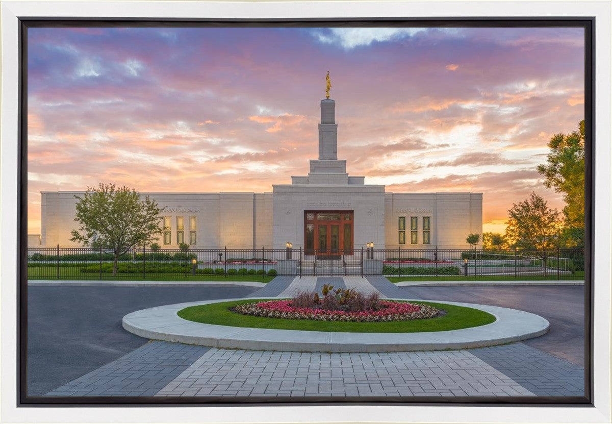 Montreal Quebec Heavenly Pathways Gallery Wrap