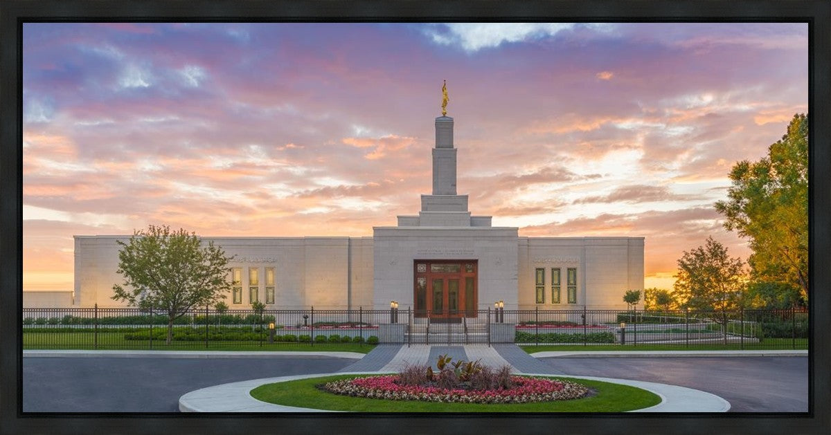 Montreal Quebec Heavenly Pathways Gallery Wrap