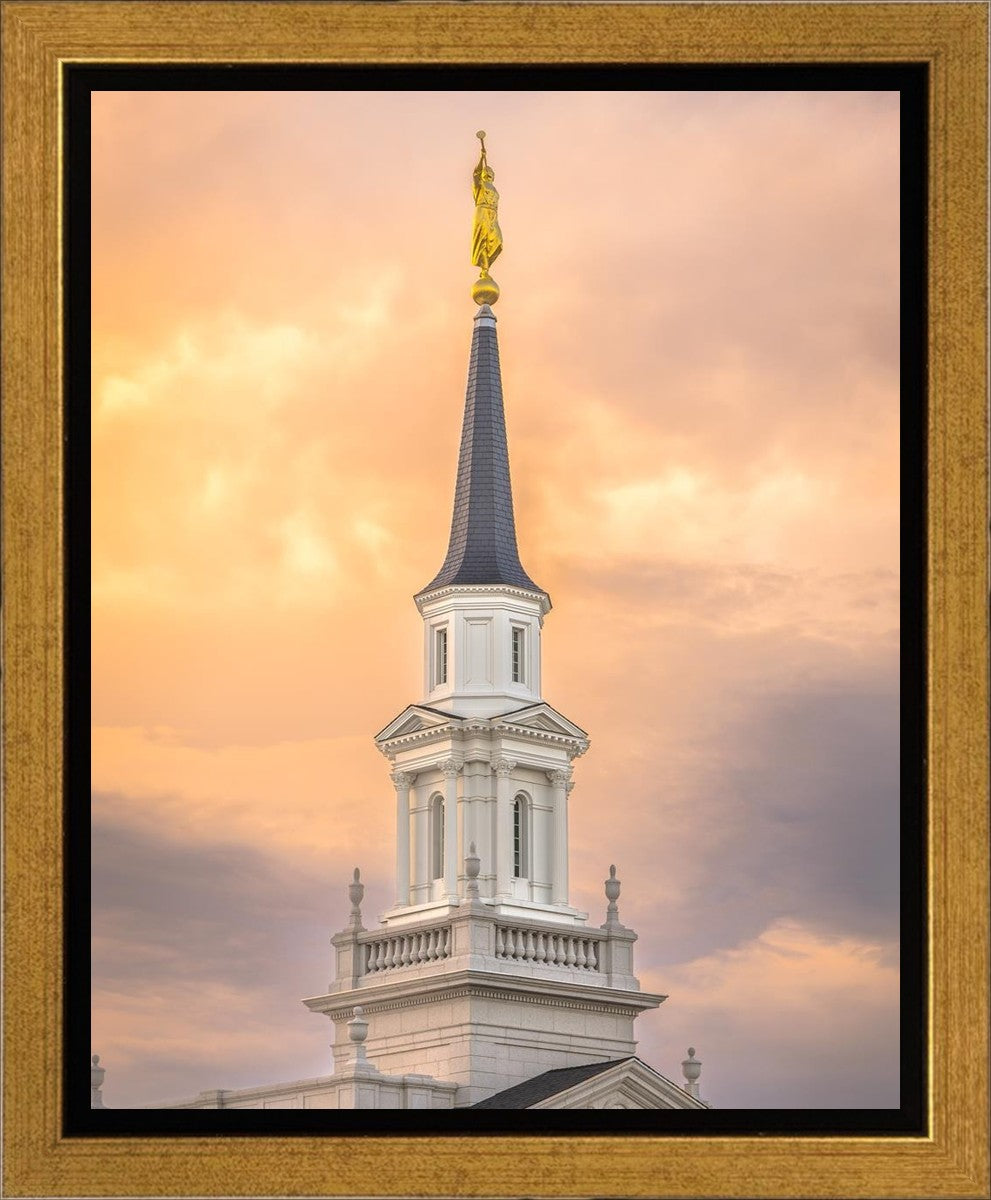 Hartford Evening Fire Gallery Wrap