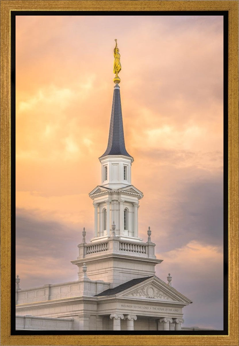 Hartford Evening Fire Gallery Wrap