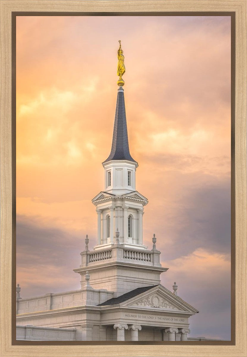 Hartford Evening Fire Gallery Wrap