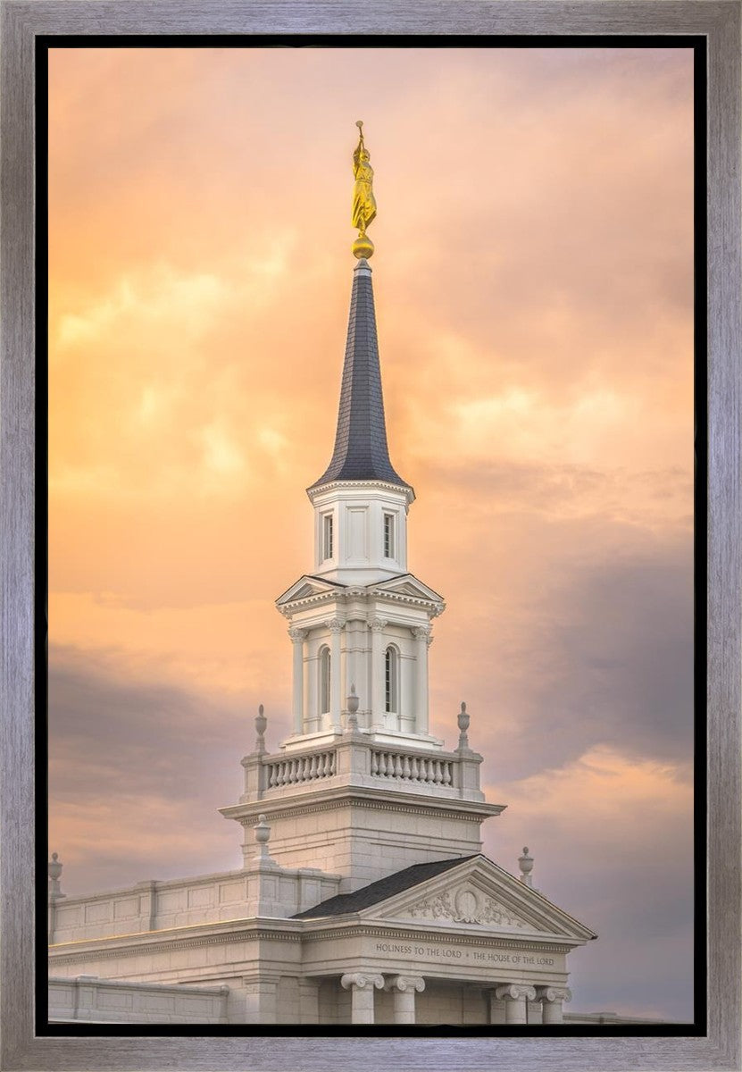 Hartford Evening Fire Gallery Wrap